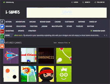 Tablet Screenshot of lgames.org